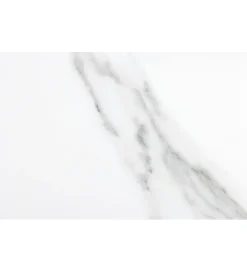 Stół rozkładany ARKANSAS 160 cm - 200 cm ceramika w optyce białego marmuru*Invicta Interior New