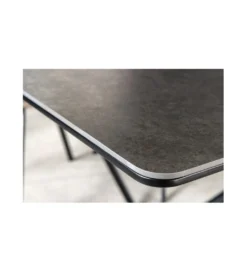 Stół Rozkładany ARKANSAS 160 Cm - 200 Cm ceramika w optyce antracytowego marmuru*Invicta Interior Discount