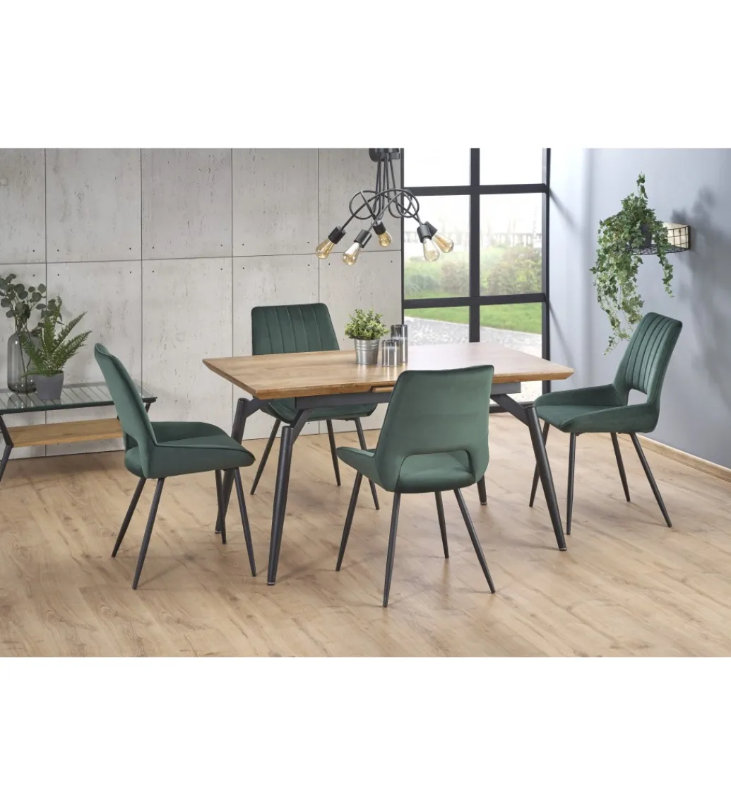 Stół rozkładany CAMBELL 140 cm - 180 cm w kolorze dąb naturalny*Halmar Outlet