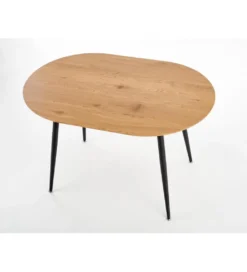 Stół rozkładany COLORADO 120 cm - 160 cm w kolorze dąb złoty*Halmar Clearance