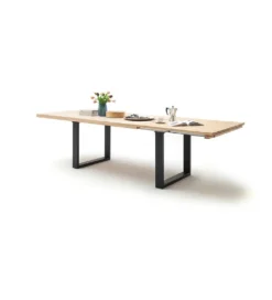 Stół rozkładany DAYTON dąb bianco w różnych rozmiarach 180 cm, 200 cm, 220 cm*MCA Hot