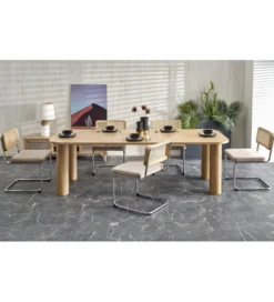 Stół rozkładany ELEFANTE 160 cm - 240 cm w kolorze dąb naturalny*Halmar Outlet