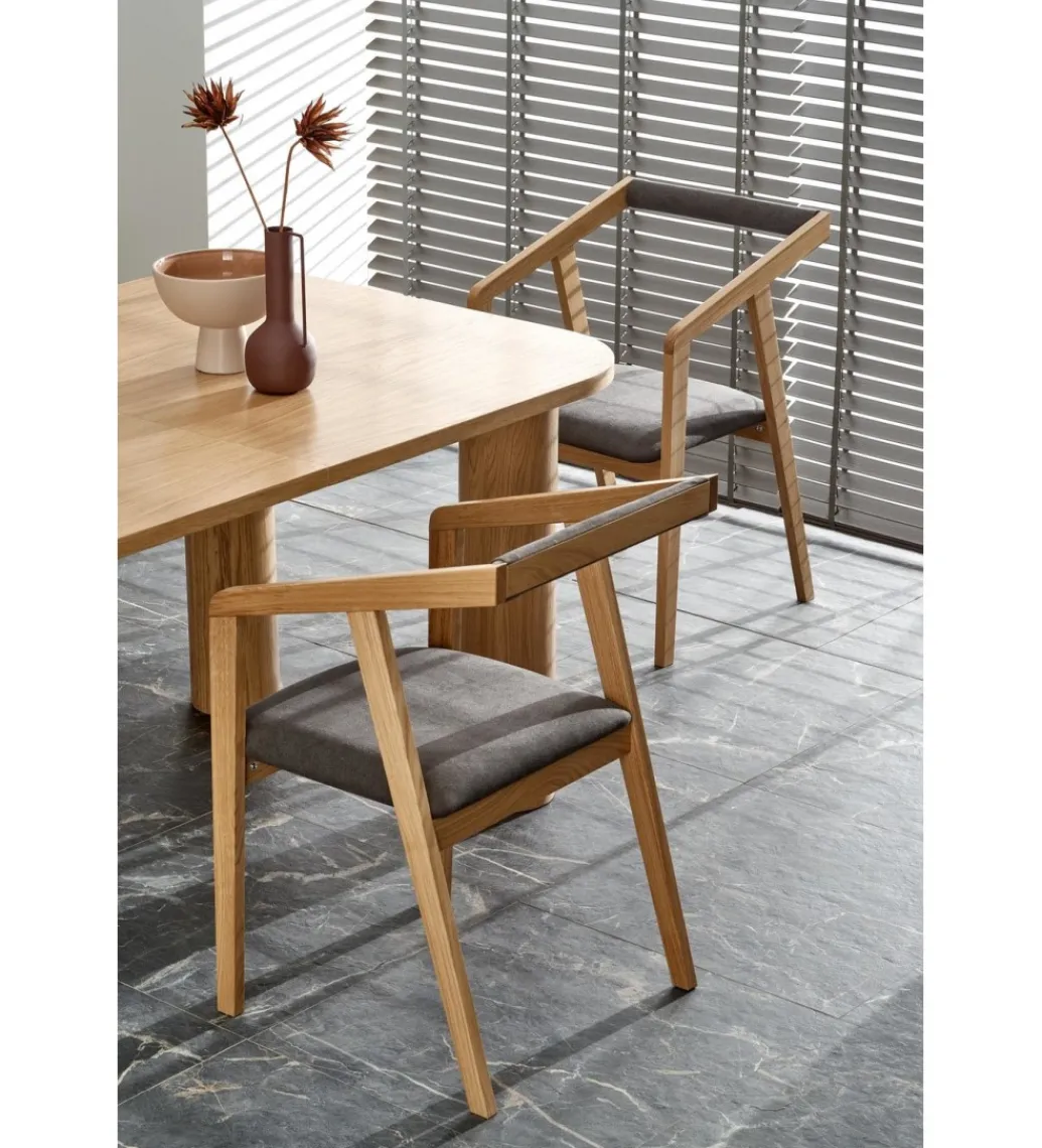 Stół rozkładany ELEFANTE 160 cm - 240 cm w kolorze dąb naturalny*Halmar Outlet