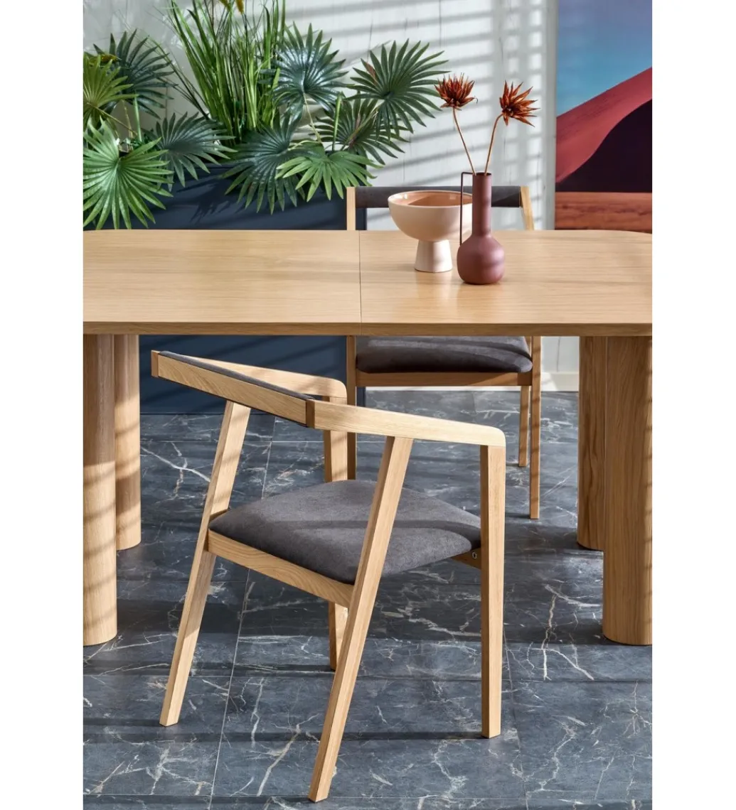 Stół rozkładany ELEFANTE 160 cm - 240 cm w kolorze dąb naturalny*Halmar Outlet