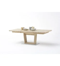 Stół rozkładany ESPERO 140 cm - 220 cm W Kolorze dąb Bianco*MCA Online