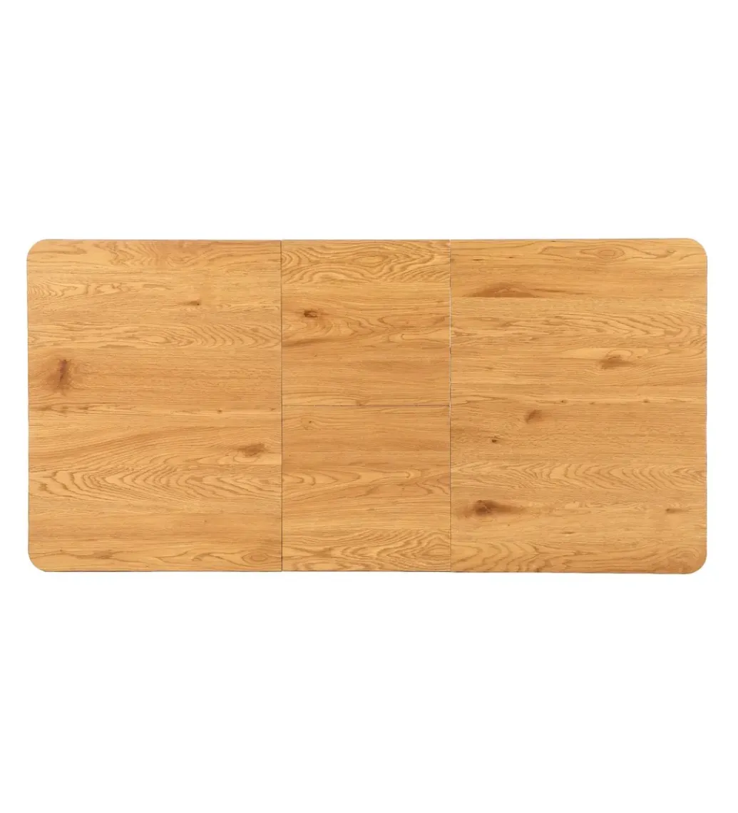 Stół rozkładany ESTANDNO od 120 do 160 cm naturalny czarny*Zona-Design Discount