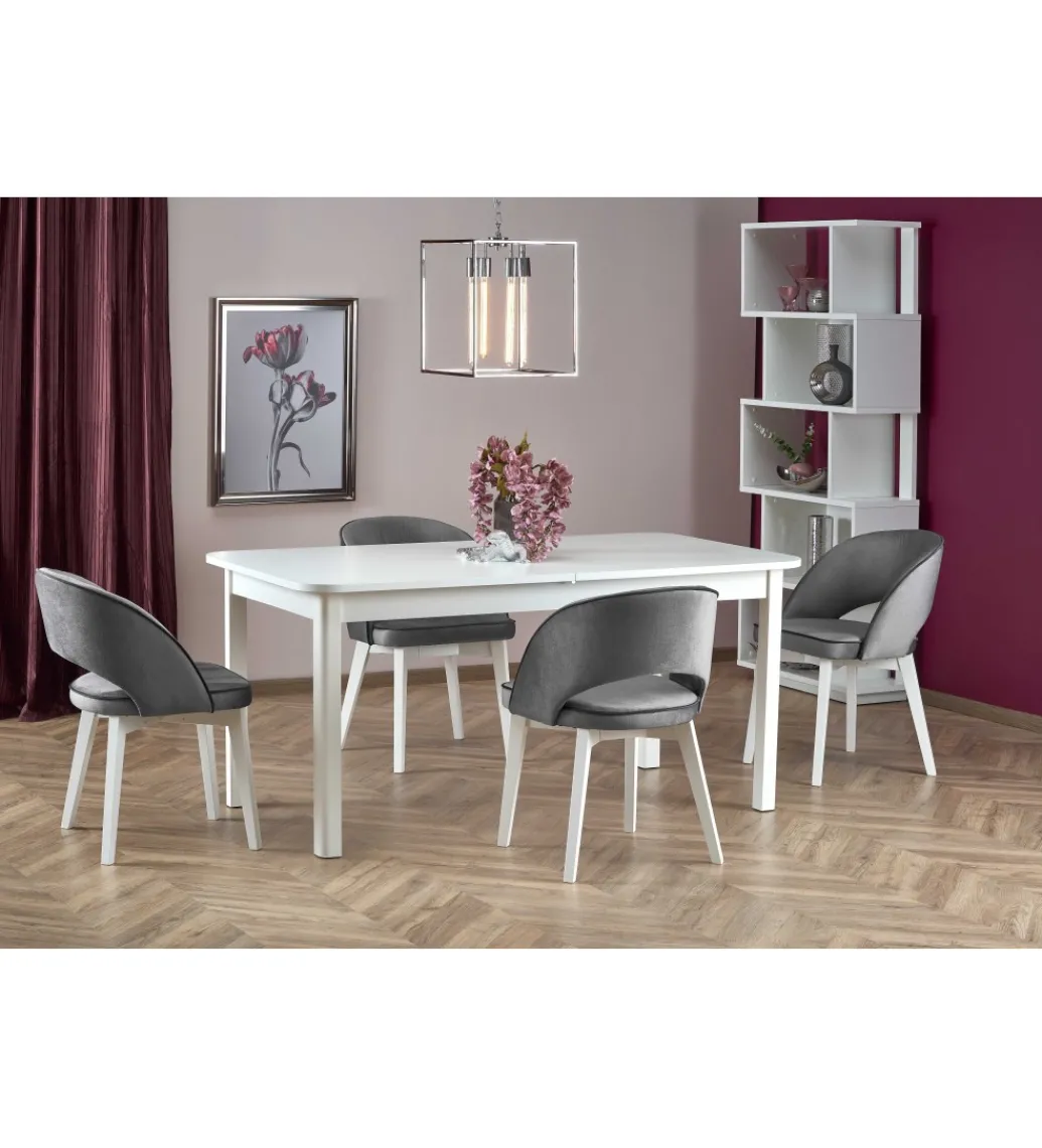 Stół rozkładany FLORIAN 160 cm - 228 cm biały*Halmar Sale