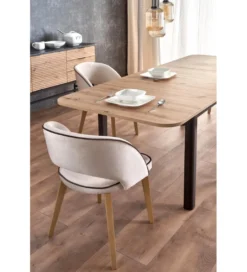 Stół rozkładany FLORIAN 160 cm - 228 cm w kolorze dąb artisan*Halmar Online