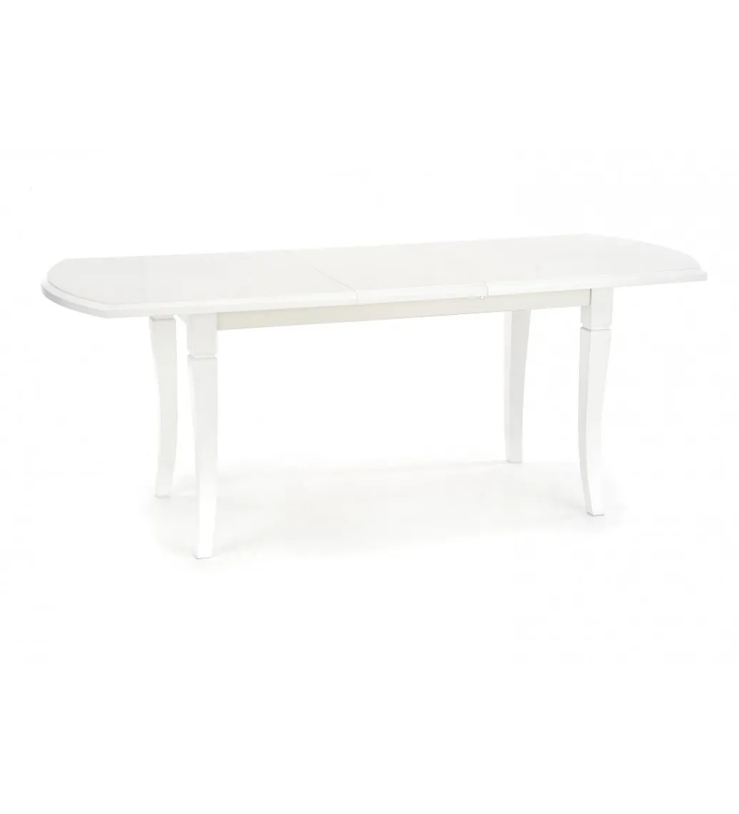 Stół rozkładany FRYDERYK 160 cm - 240 cm biały*Halmar Discount