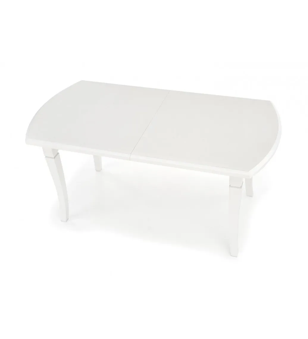 Stół rozkładany FRYDERYK 160 cm - 240 cm biały*Halmar Discount