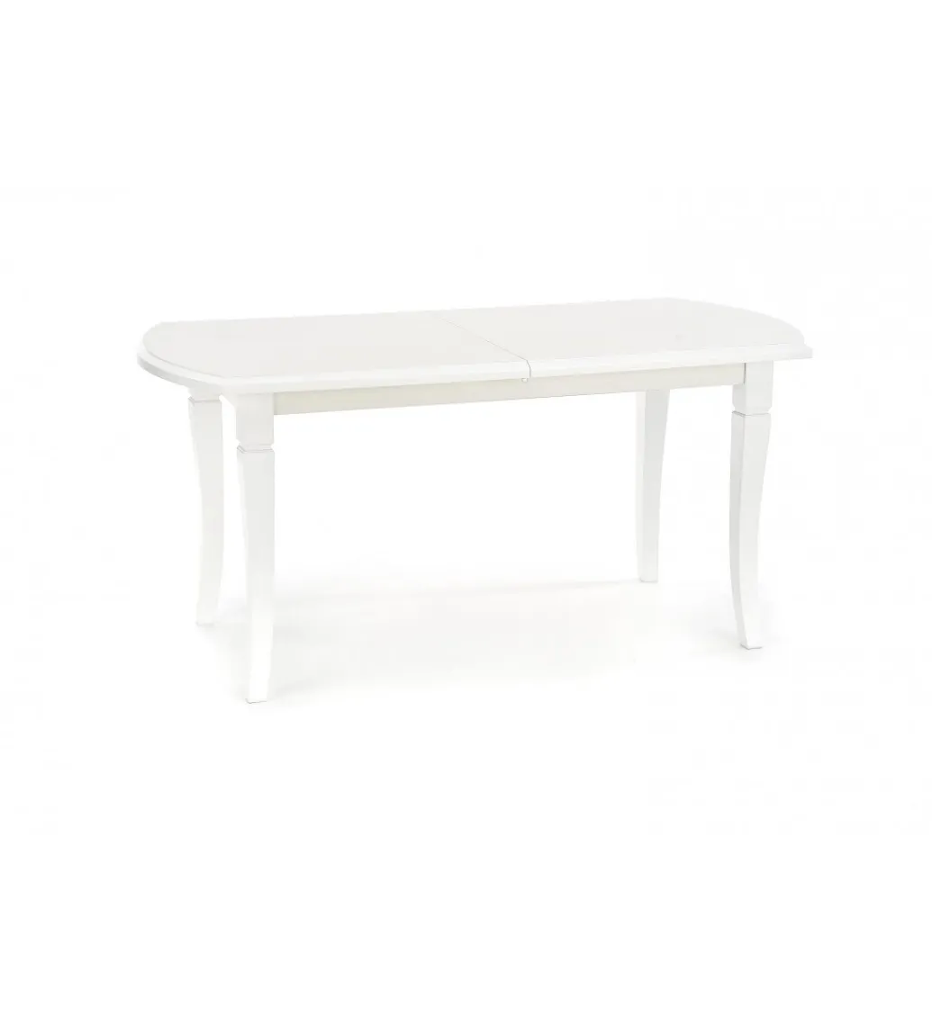 Stół rozkładany FRYDERYK 160 cm - 240 cm biały*Halmar Discount