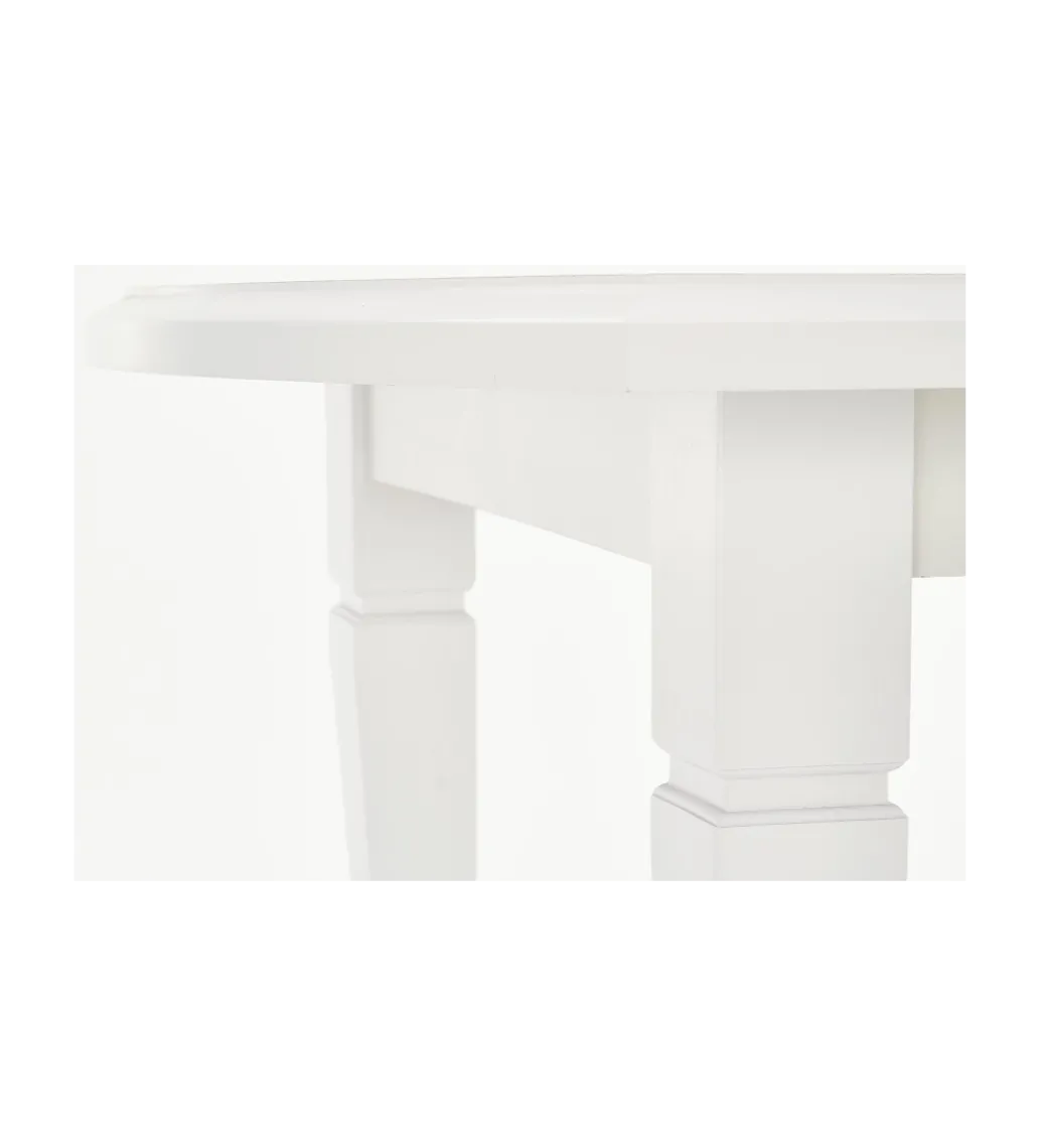 Stół rozkładany FRYDERYK 160 cm - 240 cm biały*Halmar Discount