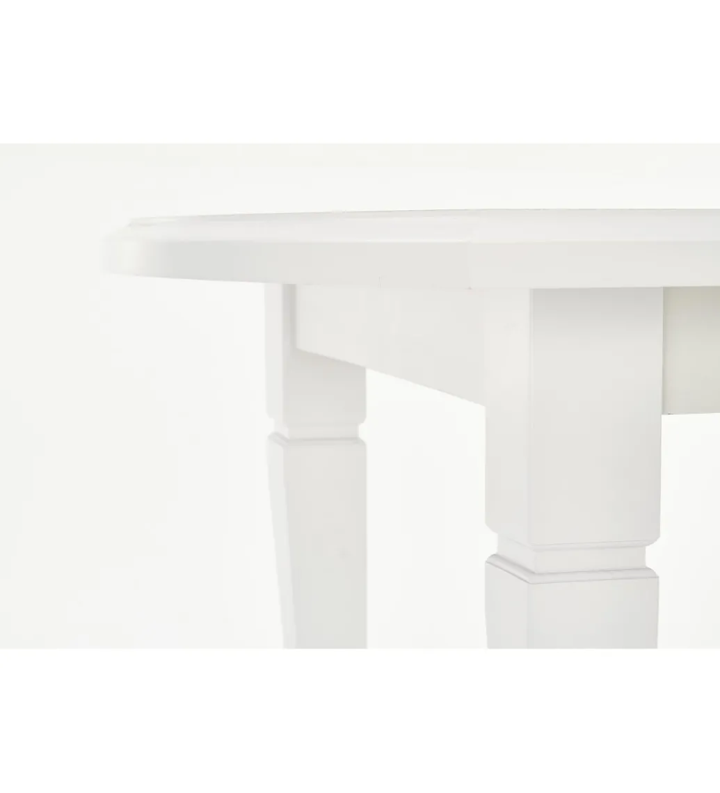 Stół rozkładany FRYDERYK 160 cm - 240 cm biały*Halmar Discount