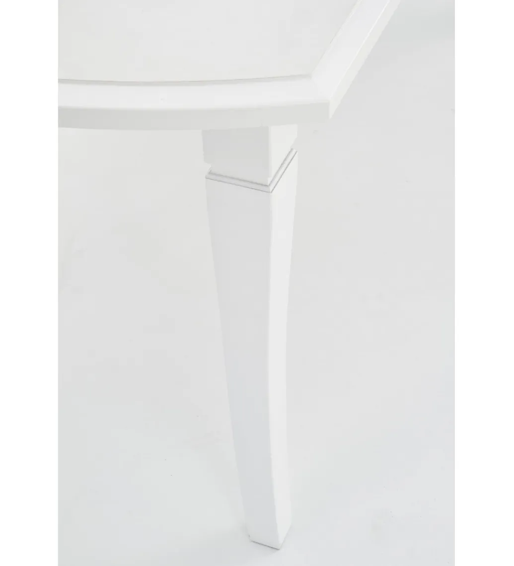 Stół rozkładany FRYDERYK 160 cm - 240 cm biały*Halmar Discount
