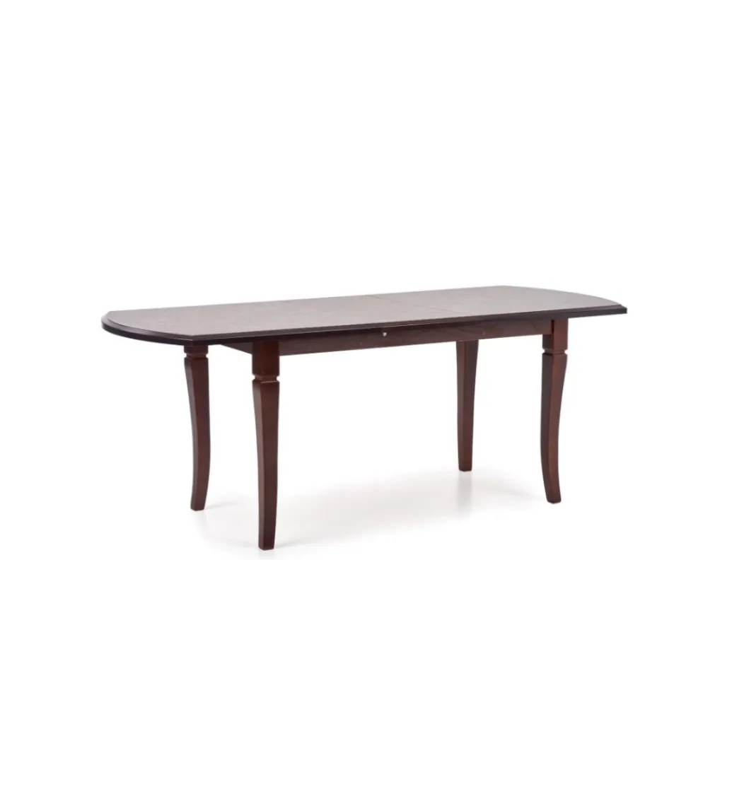 Stół rozkładany FRYDERYK 160 cm -240 cm w kolorze ciemny orzech*Halmar New