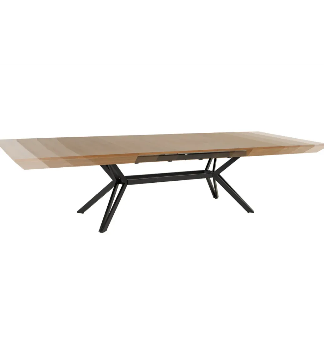 Stół rozkładany GIANT 200 do 320 cm kolor naturalnego orzecha*Invicta Interior Hot