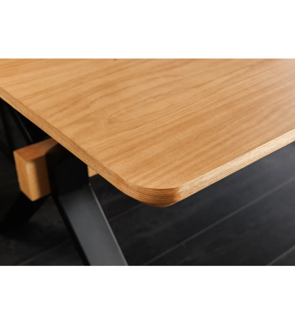 Stół rozkładany GIANT 180 do 300 cm kolor naturalnego dębu*Invicta Interior Outlet