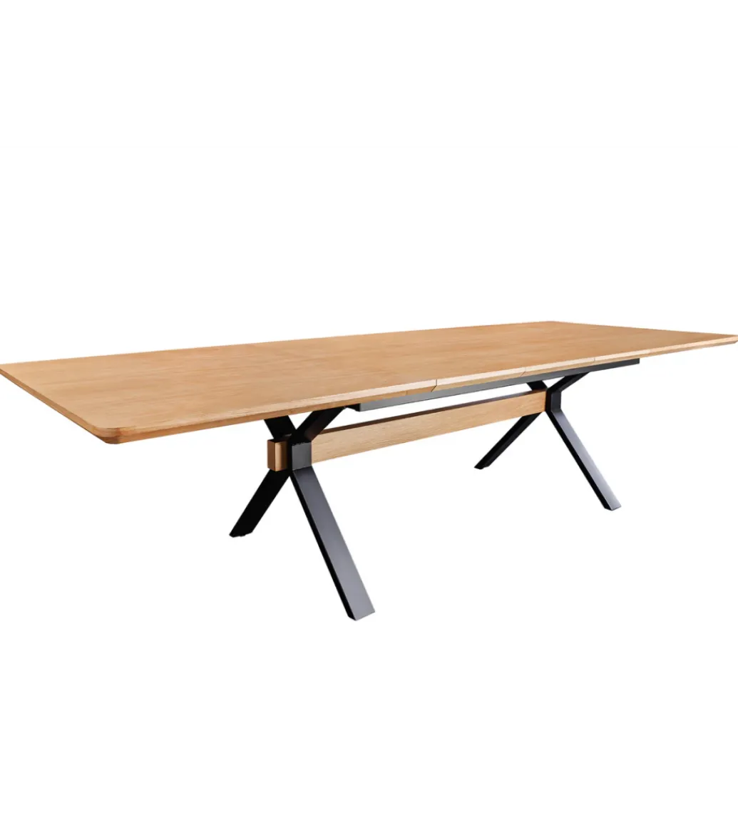 Stół rozkładany GIANT 180 do 300 cm kolor naturalnego dębu*Invicta Interior Outlet