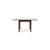Stół rozkładany GRACJAN 80 cm - 160 cm w kolorze ciemny orzech*Halmar Sale