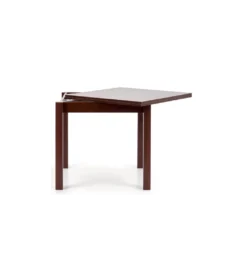 Stół rozkładany GRACJAN 80 cm - 160 cm w kolorze ciemny orzech*Halmar Sale