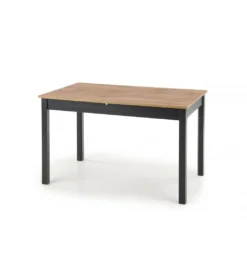 Stół rozkładany GREG 124 cm - 168 cm w kolorze dąb wotan*Halmar Clearance