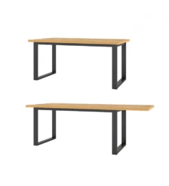 Stół rozkładany Halle 170 cm - 220 cm w optyce dąb wotan*Helvetia Sale