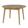 Stół rozkładany HARIS 118 cm - 158 cm drewno dąb*POLSKI DESIGN Hot