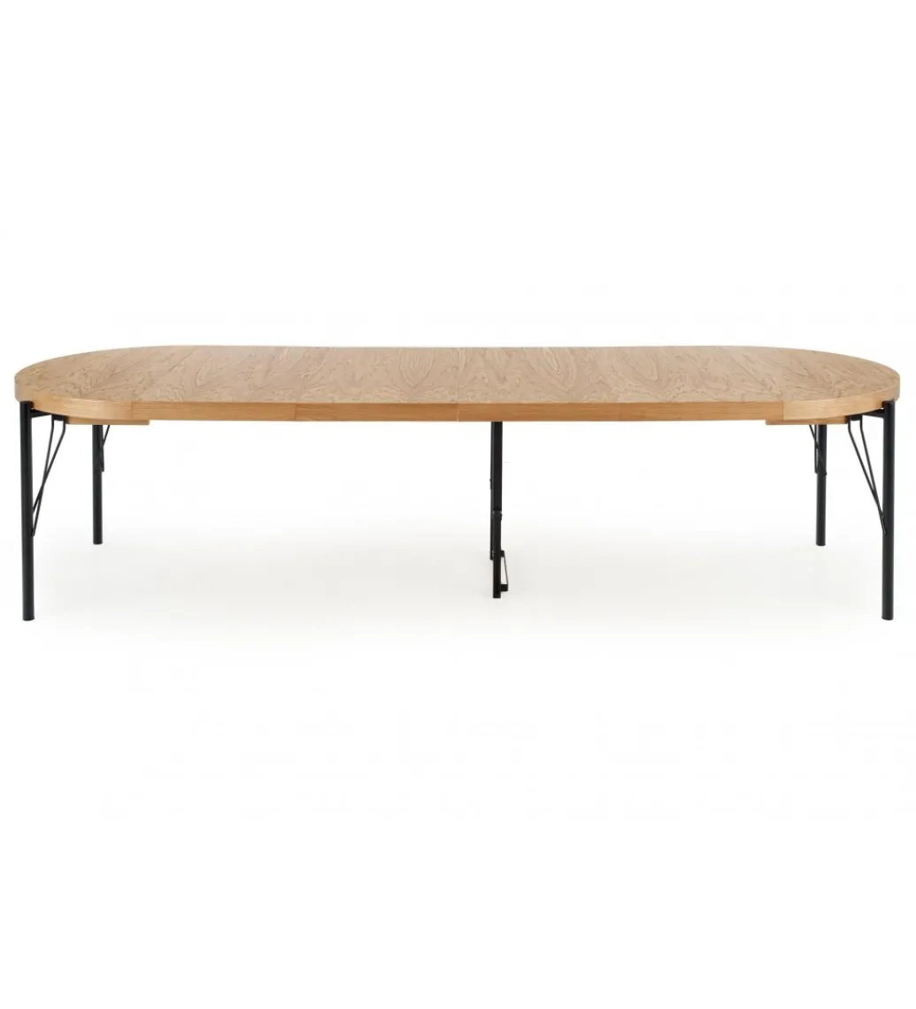 Stół rozkładany INFERNO 100 cm - 300 cm w optyce dębu naturalnego*Halmar Hot
