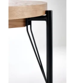Stół rozkładany INFERNO 100 cm - 300 cm w optyce dębu naturalnego*Halmar Hot