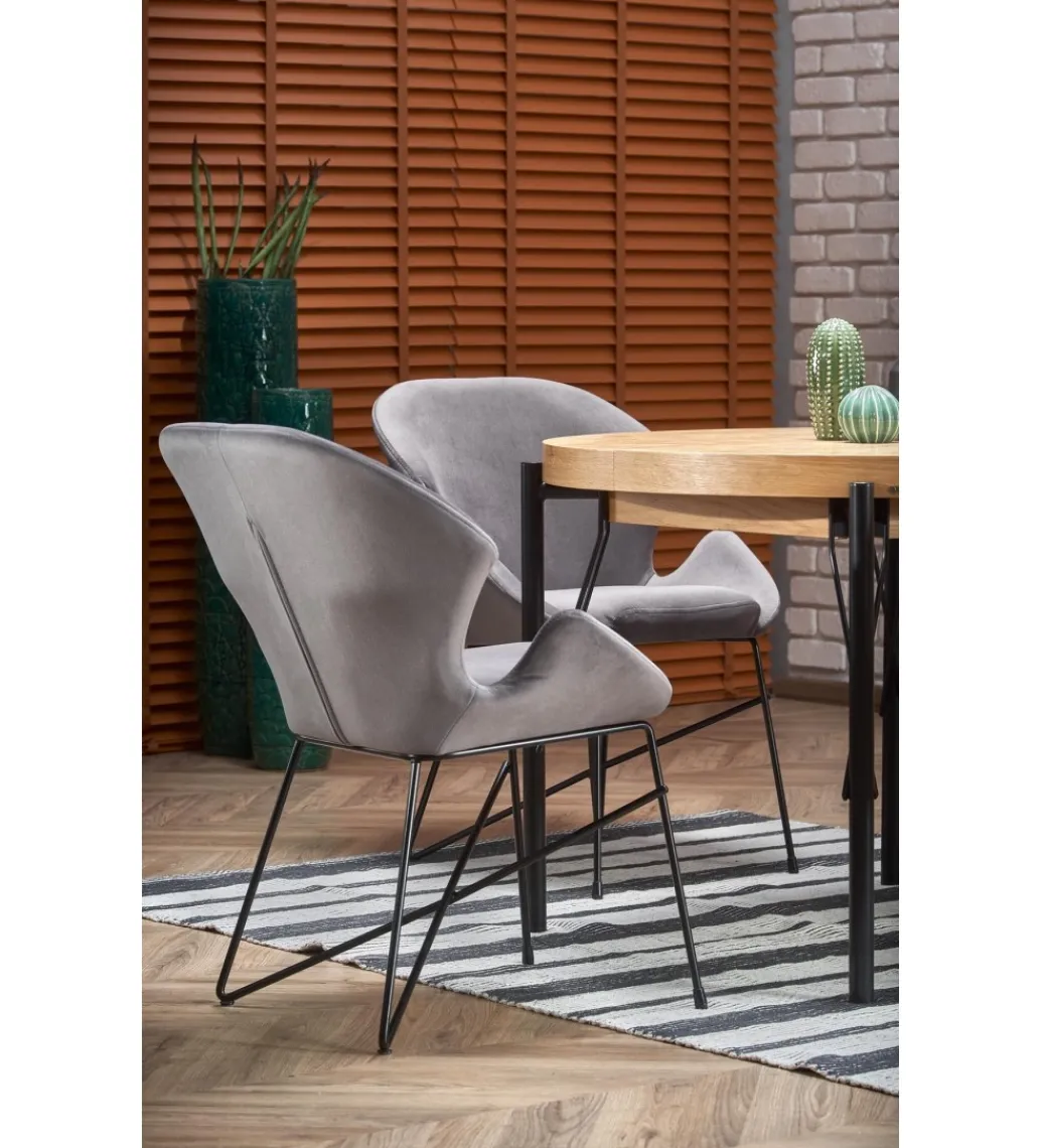 Stół rozkładany INFERNO 100 cm - 300 cm w optyce dębu naturalnego*Halmar Hot