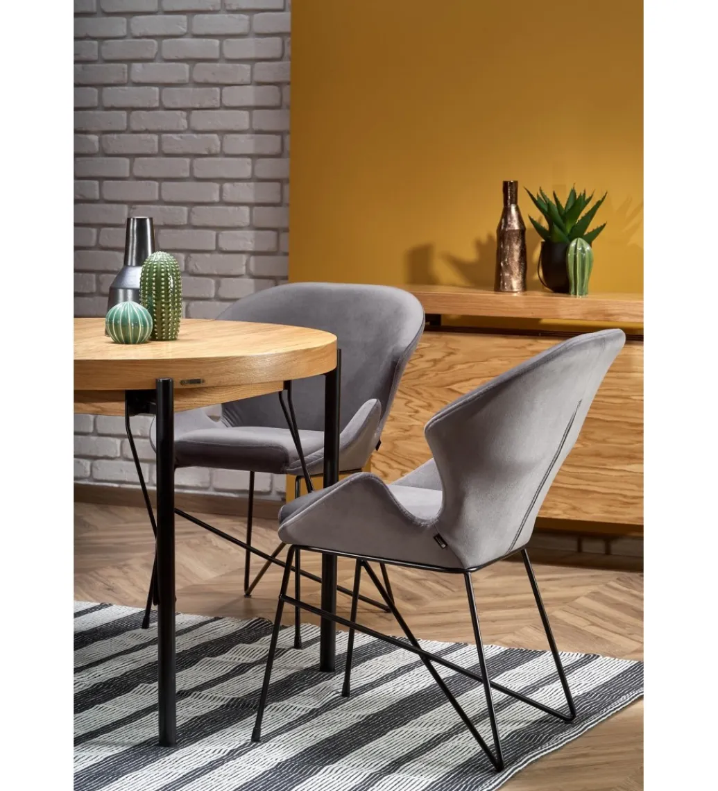 Stół rozkładany INFERNO 100 cm - 300 cm w optyce dębu naturalnego*Halmar Hot