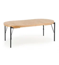 Stół rozkładany INFERNO 100 cm - 300 cm w optyce dębu naturalnego*Halmar Hot