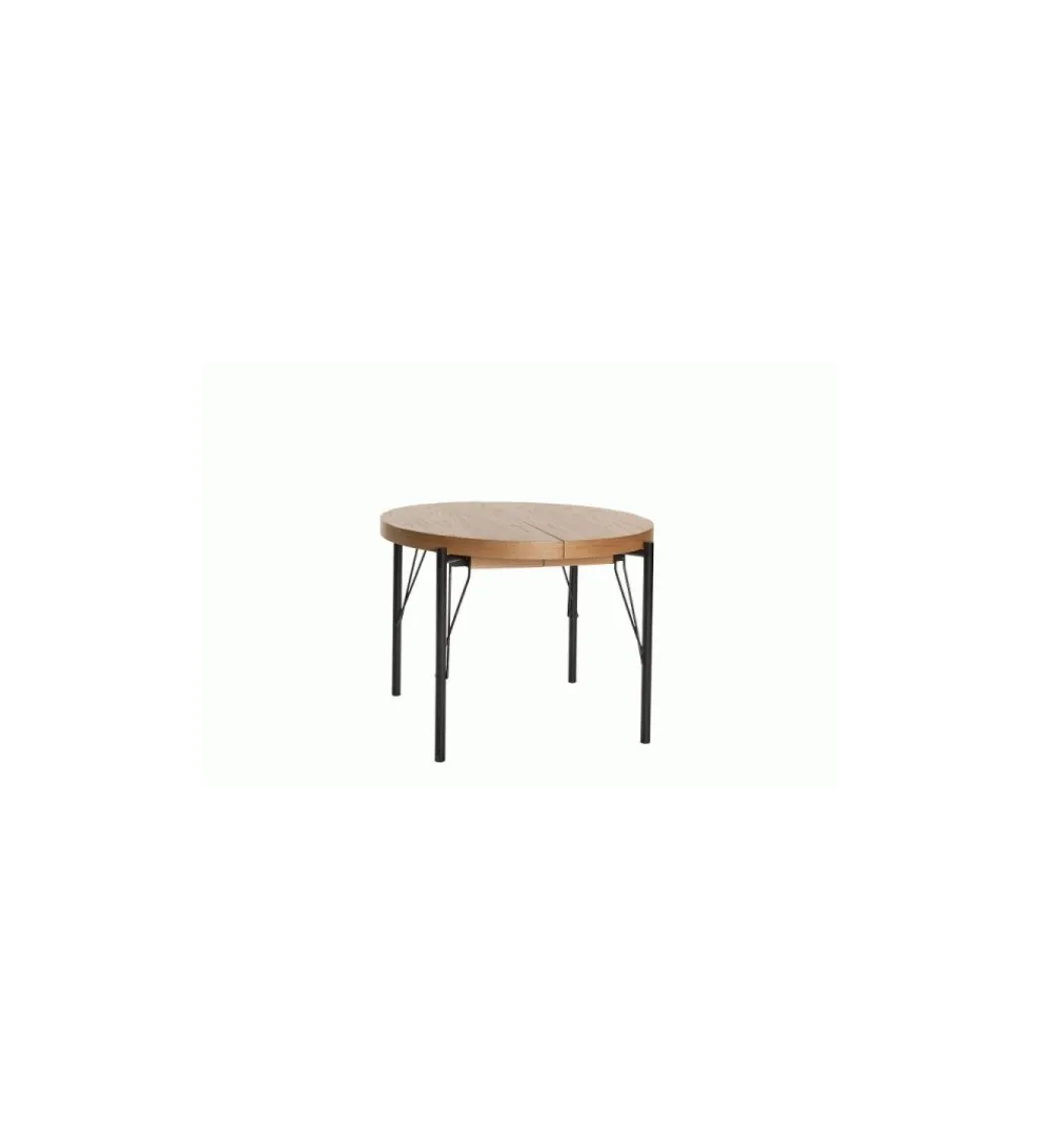 Stół rozkładany INFERNO 100 cm - 300 cm w optyce dębu naturalnego*Halmar Hot