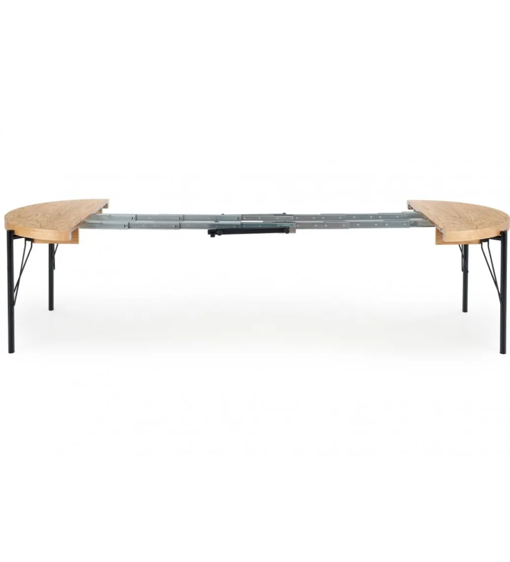 Stół rozkładany INFERNO 100 cm - 300 cm w optyce dębu naturalnego*Halmar Hot