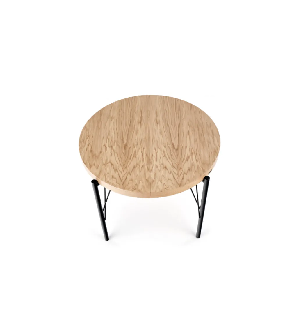 Stół rozkładany INFERNO 100 cm - 300 cm w optyce dębu naturalnego*Halmar Hot