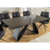 Stół rozkładany INFINITY 180 cm 220 cm 260 cm rdzawoczarny ceramika*Invicta Interior New