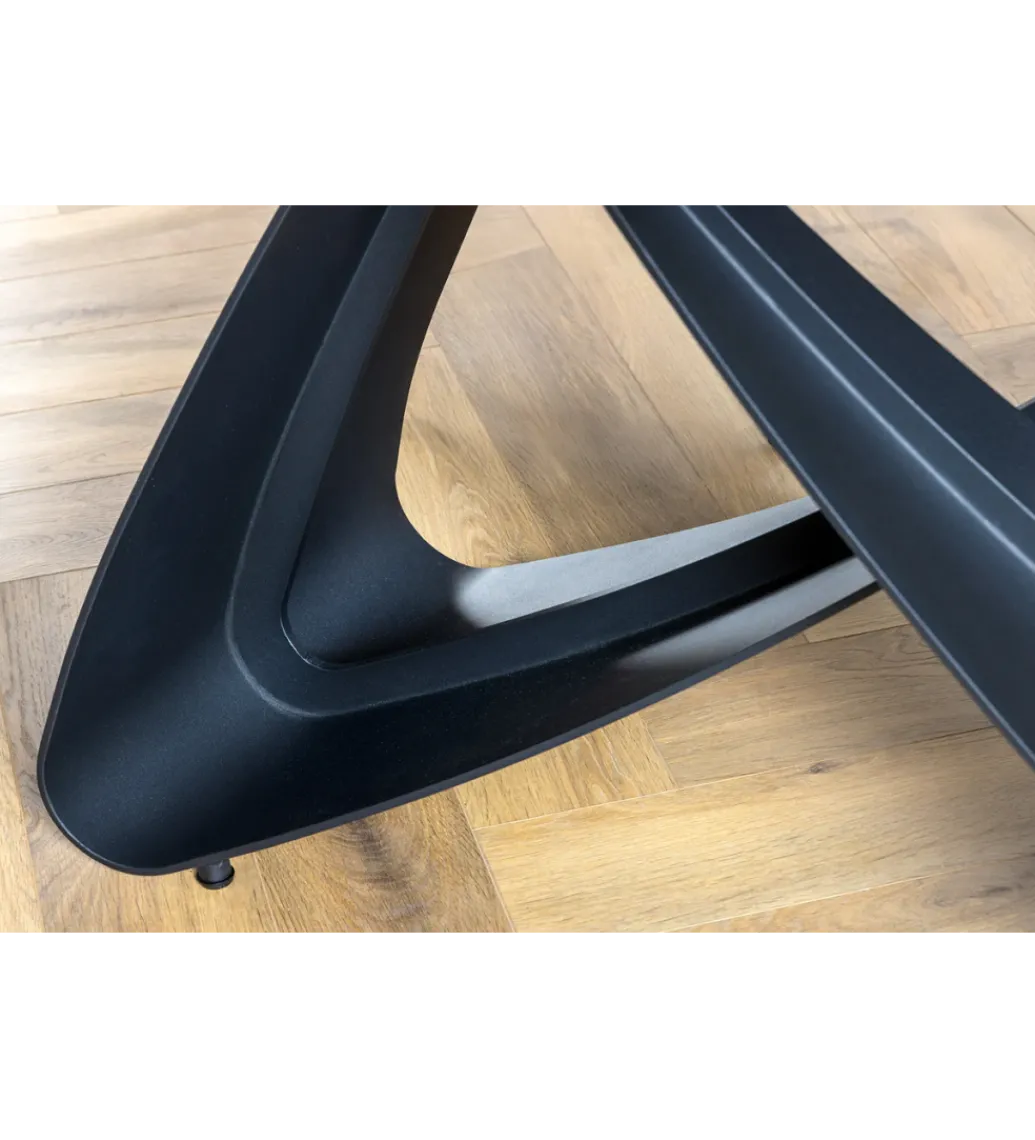 Stół rozkładany INFINITY 180 cm 220 cm 260 cm rdzawoczarny ceramika*Invicta Interior New