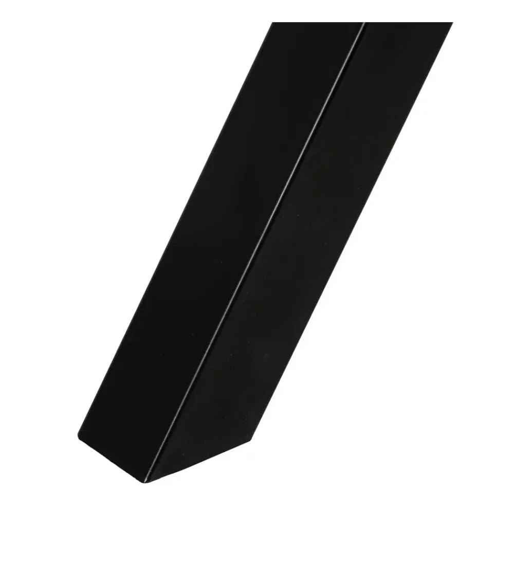 Stół rozkładany JAMEOX 120 cm czarny blat ceramika w optyce marmuru*Zona-Design Best