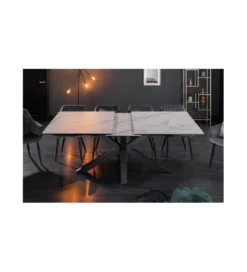 Stół rozkładany JUKON Eternity 180 cm - 225 cm ceramika optyka marmuru*Invicta Interior Outlet