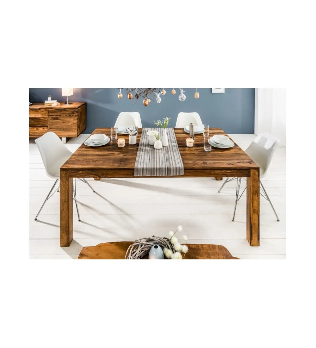 Stół rozkładany Lagos 160 cm - 240 cm drewno Sheesham*Invicta Interior Sale