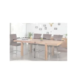 Stół rozkładany Lagos 120 cm - 200 cm drewno sheesham*Invicta Interior Outlet