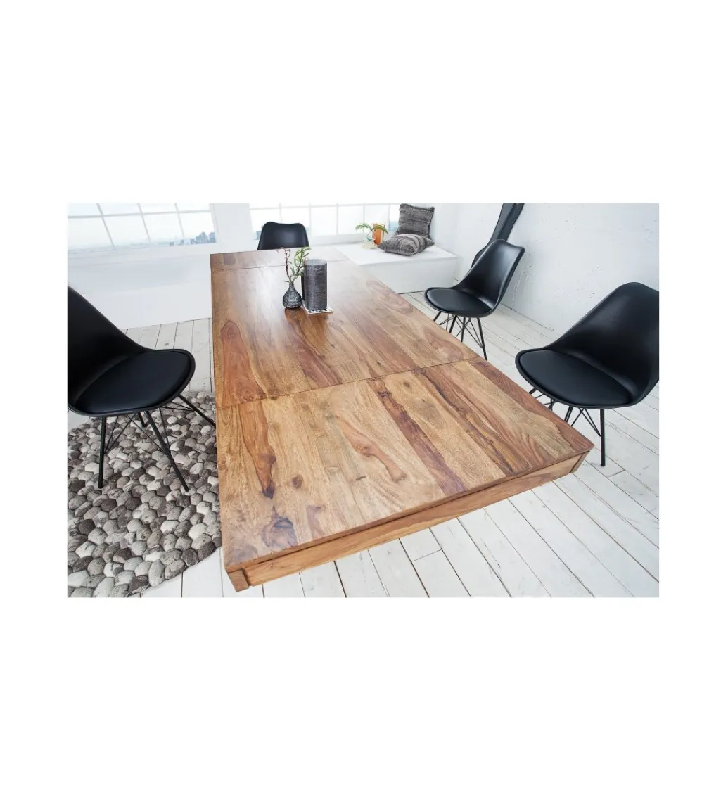 Stół rozkładany Lagos 120 cm - 200 cm drewno sheesham*Invicta Interior Outlet