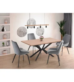 Stół rozkładany LEGARTO 160 cm - 200 cm w optyce dąb naturalny*Halmar Best
