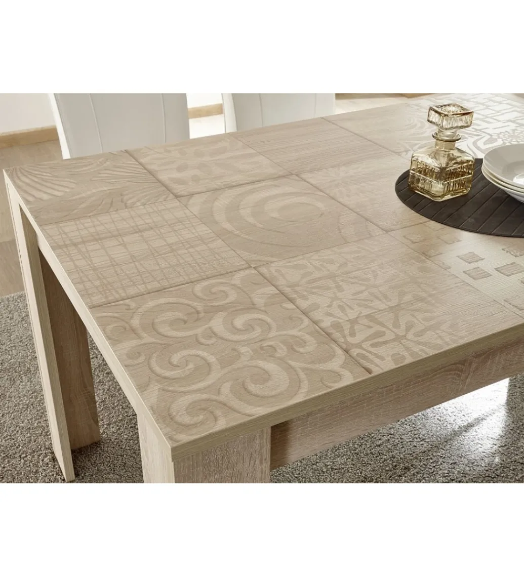 Stół rozkładany MIRO 137 cm - 185 cm dąb sonoma*MCA Linia Włoska Discount