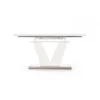 Stół rozkładany MISTRAL 160 cm - 220 cm biały*Halmar Clearance