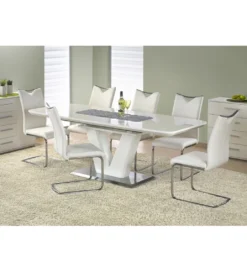 Stół rozkładany MISTRAL 160 cm - 220 cm biały*Halmar Clearance