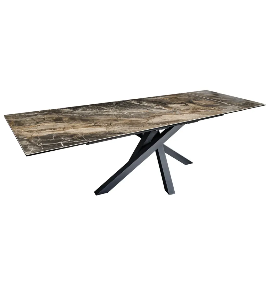 Stół Rozkładany MONTREAL Marvelous 180 Cm - 220 Cm - 260 Cm Ceramika W Optyce Marmuru*Invicta Interior Online
