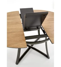 Stół rozkładany MORETTI 118 cm - 148 cm w kolorze dąb złoty*Halmar