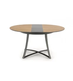 Stół rozkładany MORETTI 118 cm - 148 cm w kolorze dąb złoty*Halmar