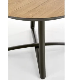 Stół rozkładany MORETTI 118 cm - 148 cm w kolorze dąb złoty*Halmar